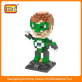 LOZ 9454 Mini Lanterna Verde Super herói plástico diamante brinquedo educativo bloco de construção